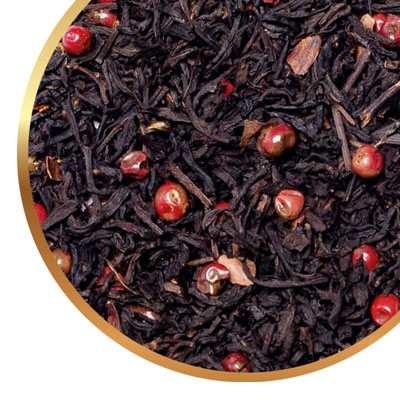 czarna herbata z czekolada czerwonym pieprzem i ostrym chili
