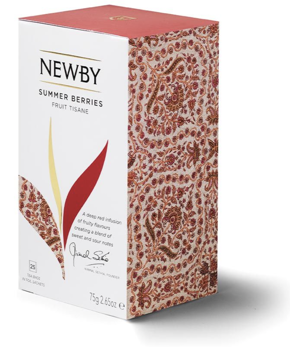 newby tea summer berries